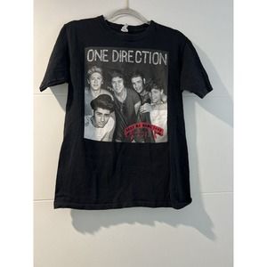 One Direction Shirt Adult Small Black Take Me Home 2013 Tour Shirt Harry Styles